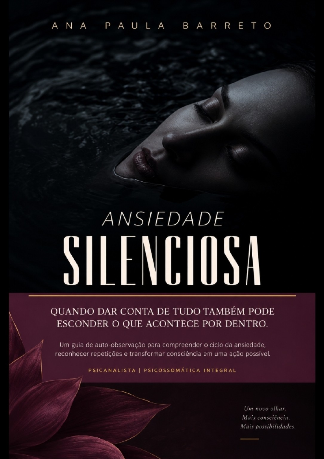Capa definitiva do e-book Ansiedade Silenciosa, de Ana Paula Barreto
